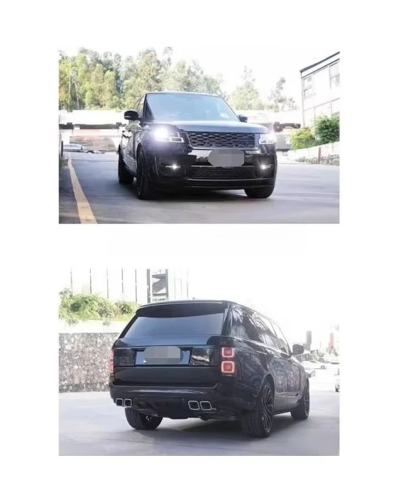 For RR vogue 2018-2022 Base Upgrade to SVO Version  Low to High Front and Rear Bumper Completely Body Kit